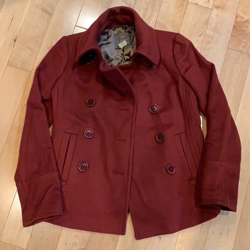 J. Crew Wool Peacoat by Nello Gori